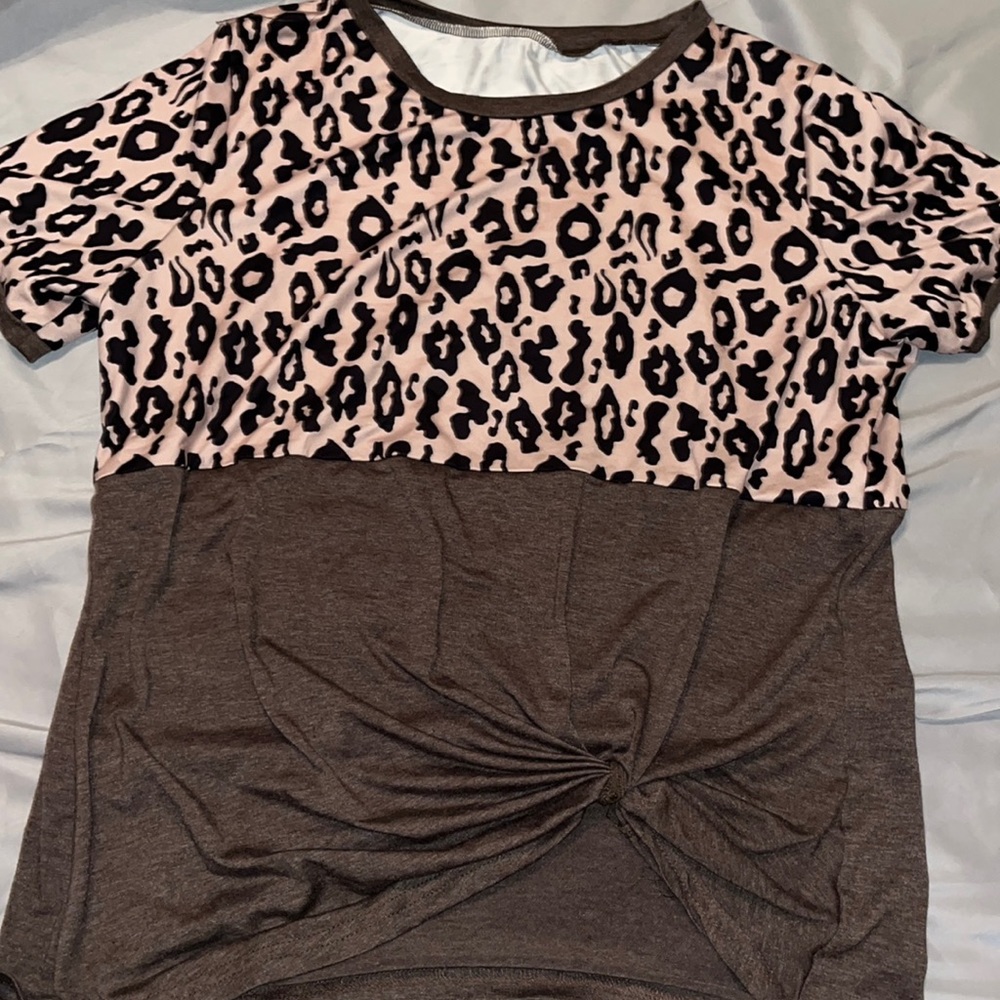 Cheetah Print shirt